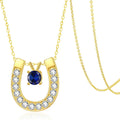 Gold-Tone Birthstone Necklace