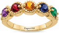 Gold-Tone Birthstone Ring