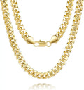 Gold-Tone Cuban Link Necklace