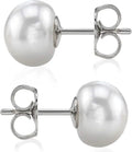 14K Gold-Plated Sterling Silver Freshwater Pearl Earrings