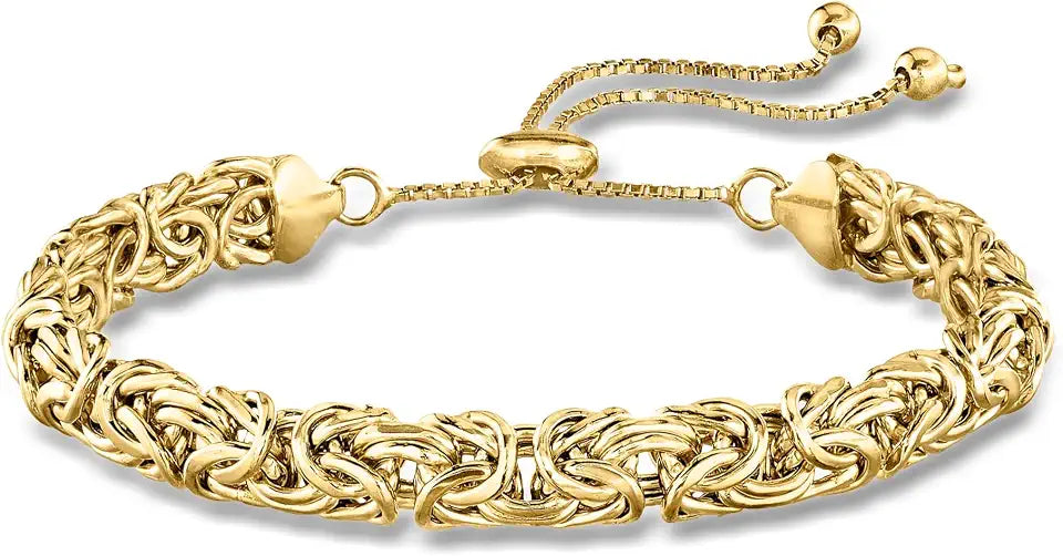 Gold-Tone Sterling Silver Bracelet