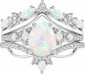 Opal Engagement Ring