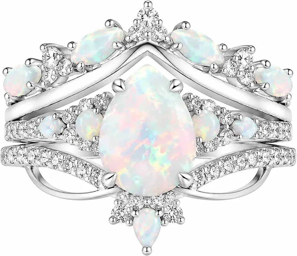 Opal Engagement Ring