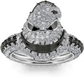 Sterling Silver Round Cubic Zirconia Solitaire Engagement Ring