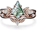 Gold-Tone Sterling Silver Engagement Ring