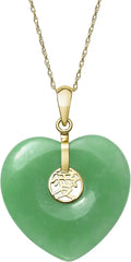 Jade Heart Necklace