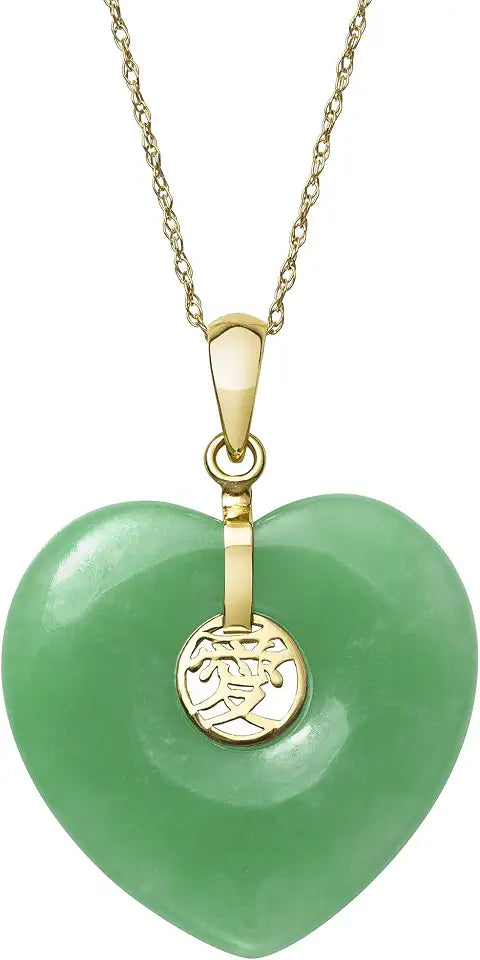 Jade Heart Necklace