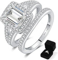 Emerald-Cut Moissanite Jewelry Piece