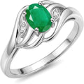 Sterling Silver Birthstone Ring