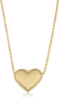 Gold-Tone Heart Necklace