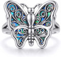Sterling Silver Butterfly Ring