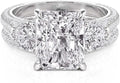 Sterling Silver Engagement Ring