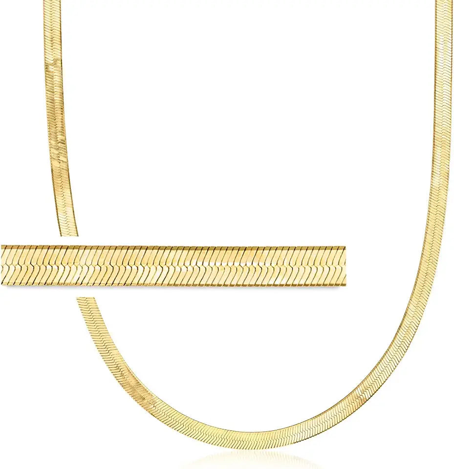 Gold-Tone Necklace, 4mm