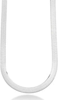 Sterling Silver Necklace, 10mm