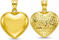 Gold-Tone Heart Pendant