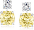 Sterling Silver Cubic Zirconia Drop Earrings