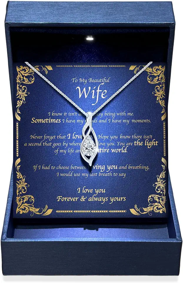 White Gold-Plated Sterling Silver Moissanite Jewelry Set