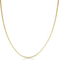 Gold-Tone Oval Necklace
