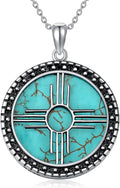 Sterling Silver Turquoise Necklace