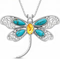 Sterling Silver Turquoise Necklace