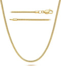 Gold-Tone Snake Chain Necklace