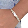 Sterling Silver Bracelet, 4 inch