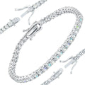 Moissanite Tennis Bracelet, 6.5mm