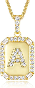 Gold-Tone Initial Necklace