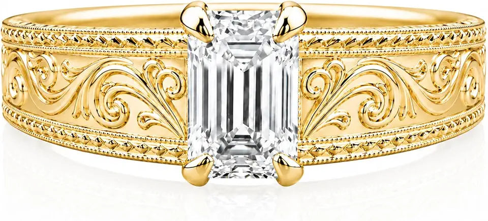 Moissanite Ring