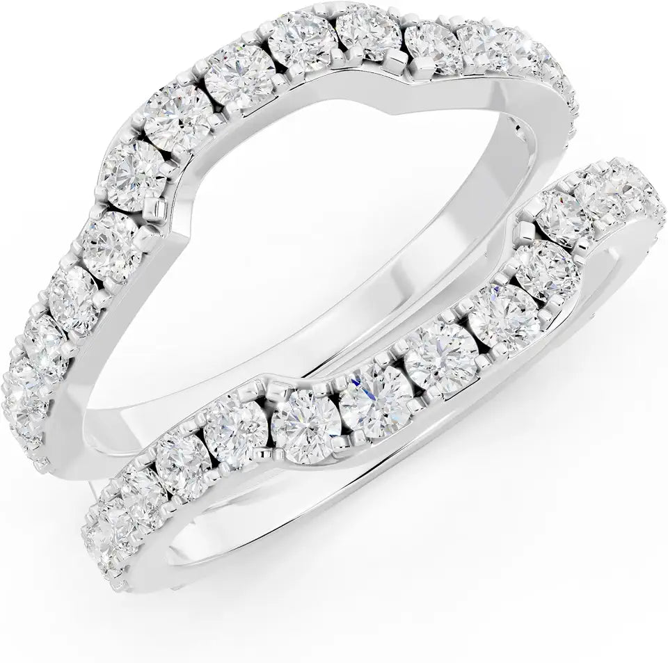 Round Cubic Zirconia Ring