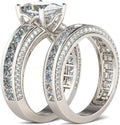 Sterling Silver Cubic Zirconia Jewelry Set