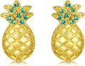 Gold-Tone Stud Earrings