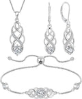 Birthstone Infinity Jewelry Set