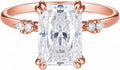 Moissanite Engagement Ring