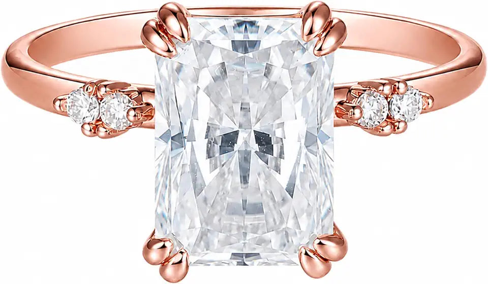 Moissanite Engagement Ring