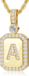 Gold-Filled Rope Initial Necklace