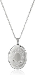 Oval Locket Necklace