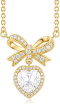 14K Gold-Plated Heart Necklace