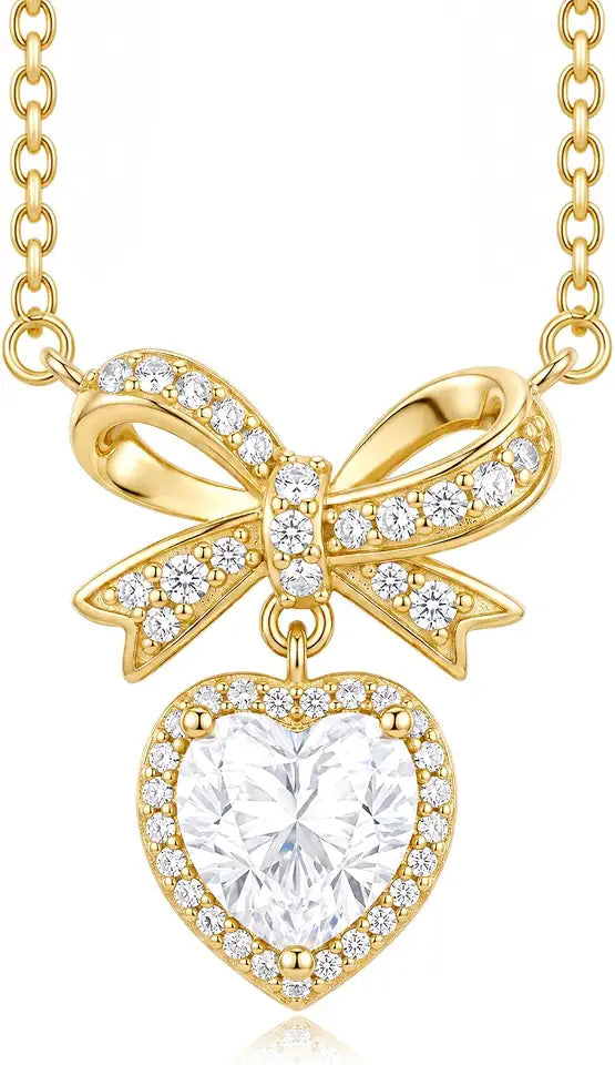 14K Gold-Plated Heart Necklace