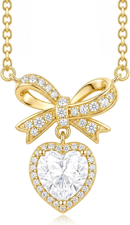 14K Gold-Plated Heart Necklace