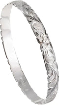 Sterling Silver Floral Bracelet