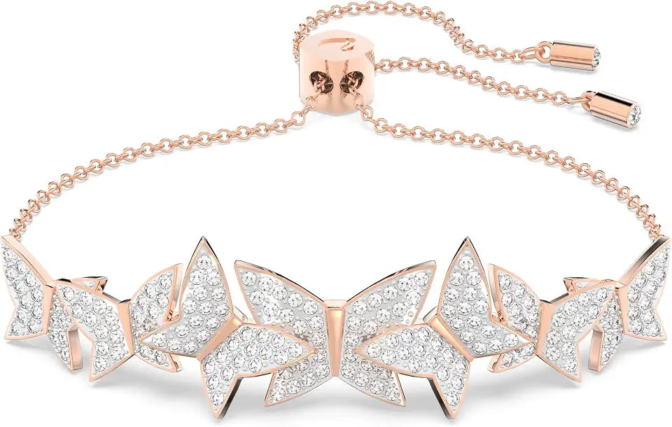 Gold-Tone Butterfly Bracelet
