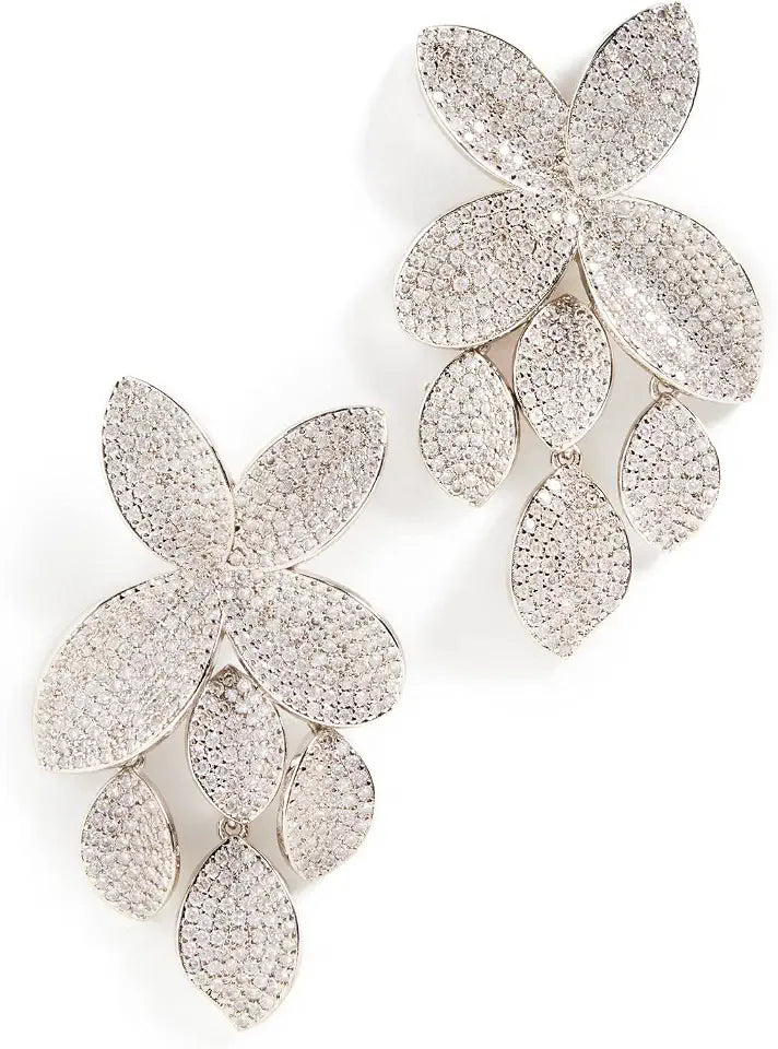 Drop Floral Earrings