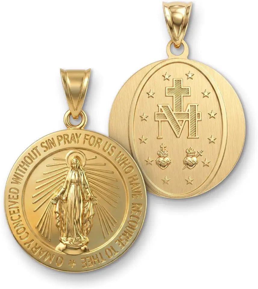 Gold-Tone Cross Necklace