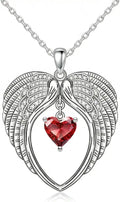 Sterling Silver Garnet Necklace