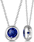 Sterling Silver Moissanite Necklace