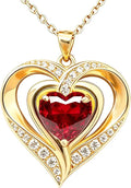 Moissanite Heart Necklace