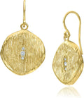14K Gold-Plated Sterling Silver Cubic Zirconia Drop Earrings