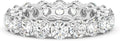 Moissanite Wedding Band