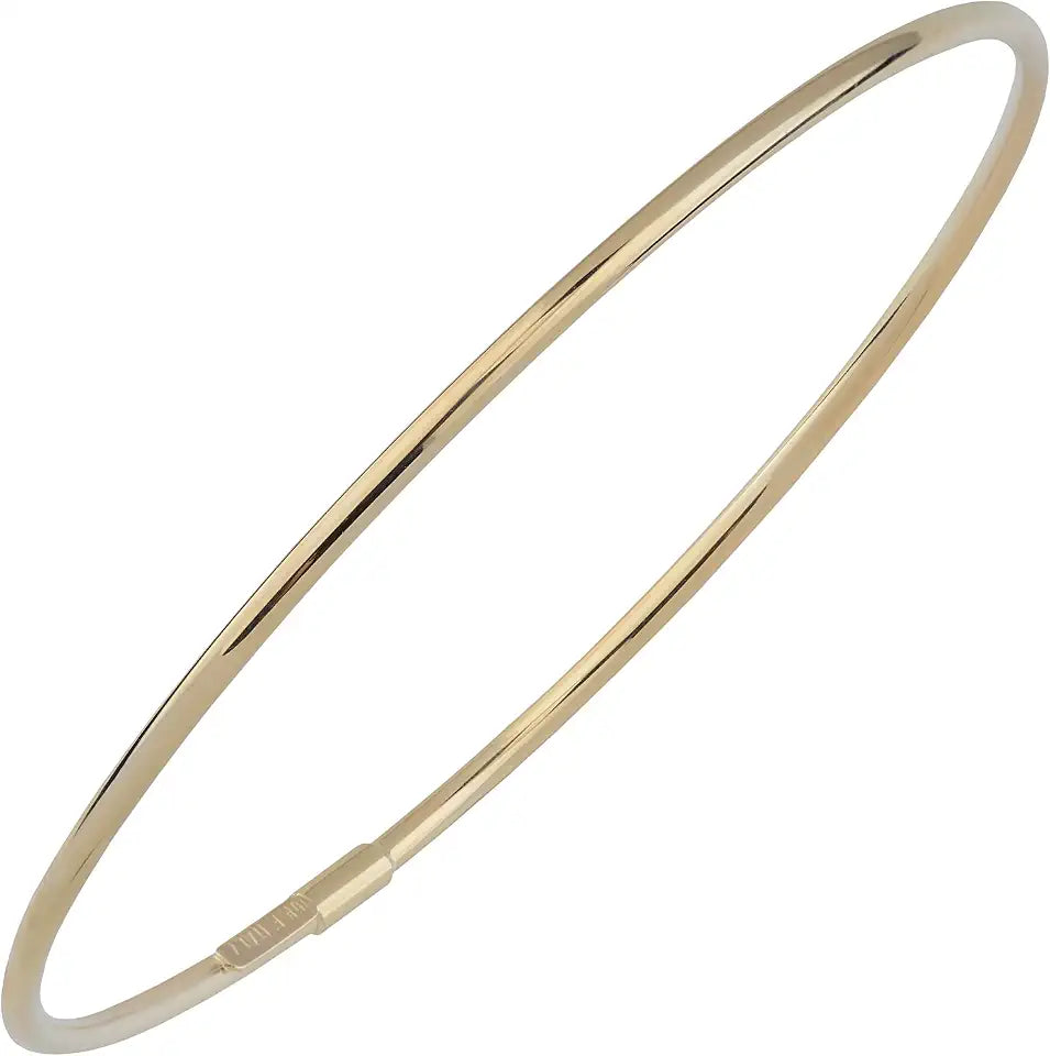 Gold-Tone Bracelet, 2 mm